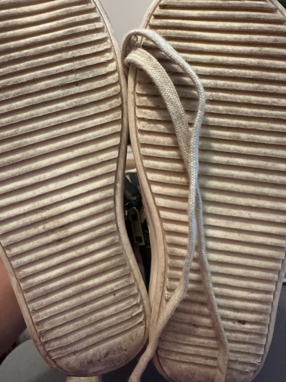 Rick Owens Kids High-Top Sneakers in Black and White - Picture 4 of 5